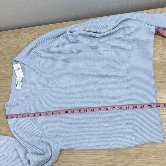 OLD NAVY SoSoft Loose Sweater Womens Small Baby Blue NEW Modest Minimalist Cozy - Picture 8 of 9